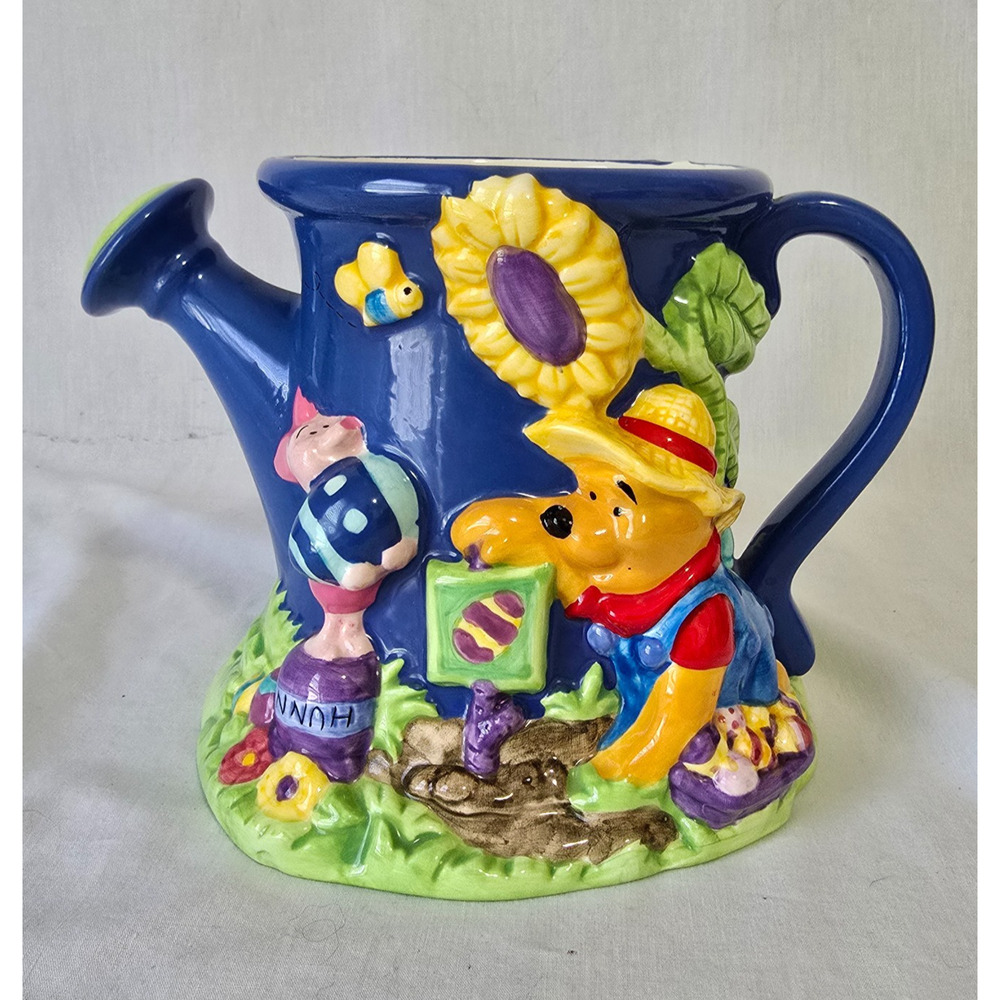 FTD Disney Winnie the Pooh & Friends 3D Figures Watering Can Colorful Ceramic - Picture 16 of 16